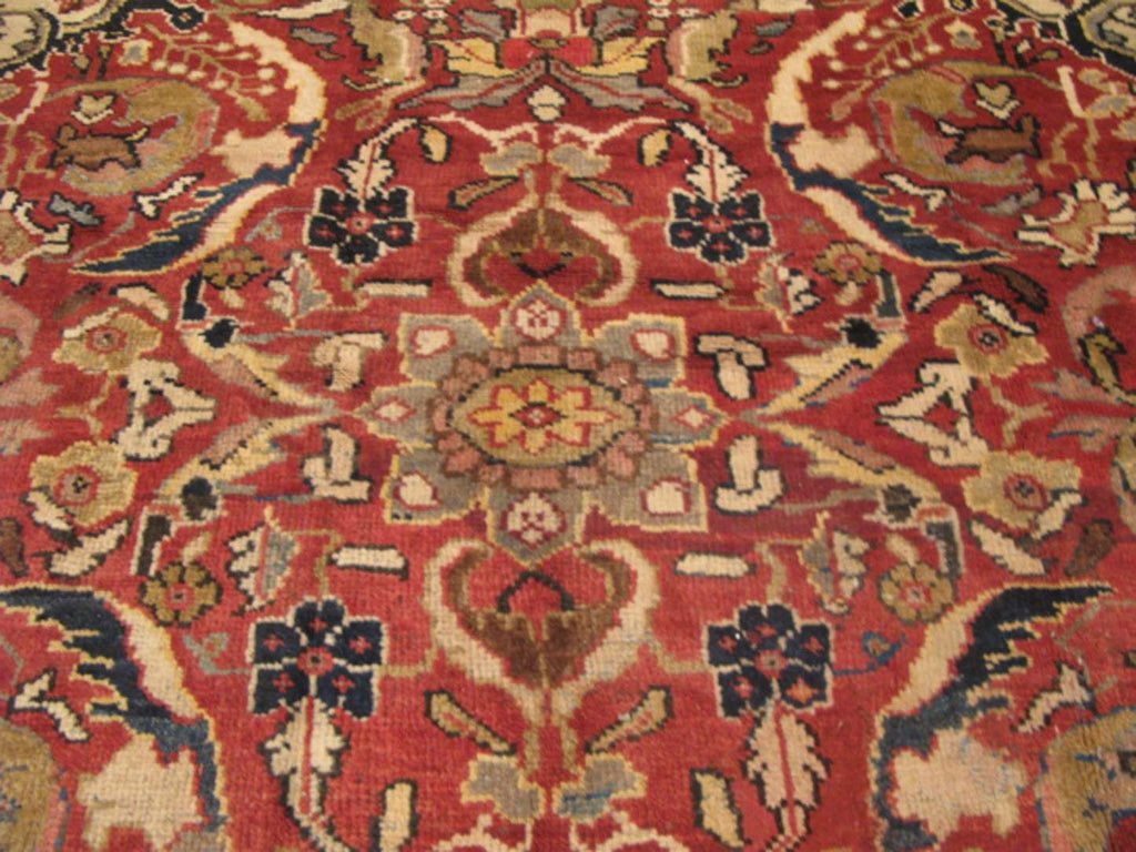 8' 7" x 12' 3" Persian Sultanabad Rug image 2