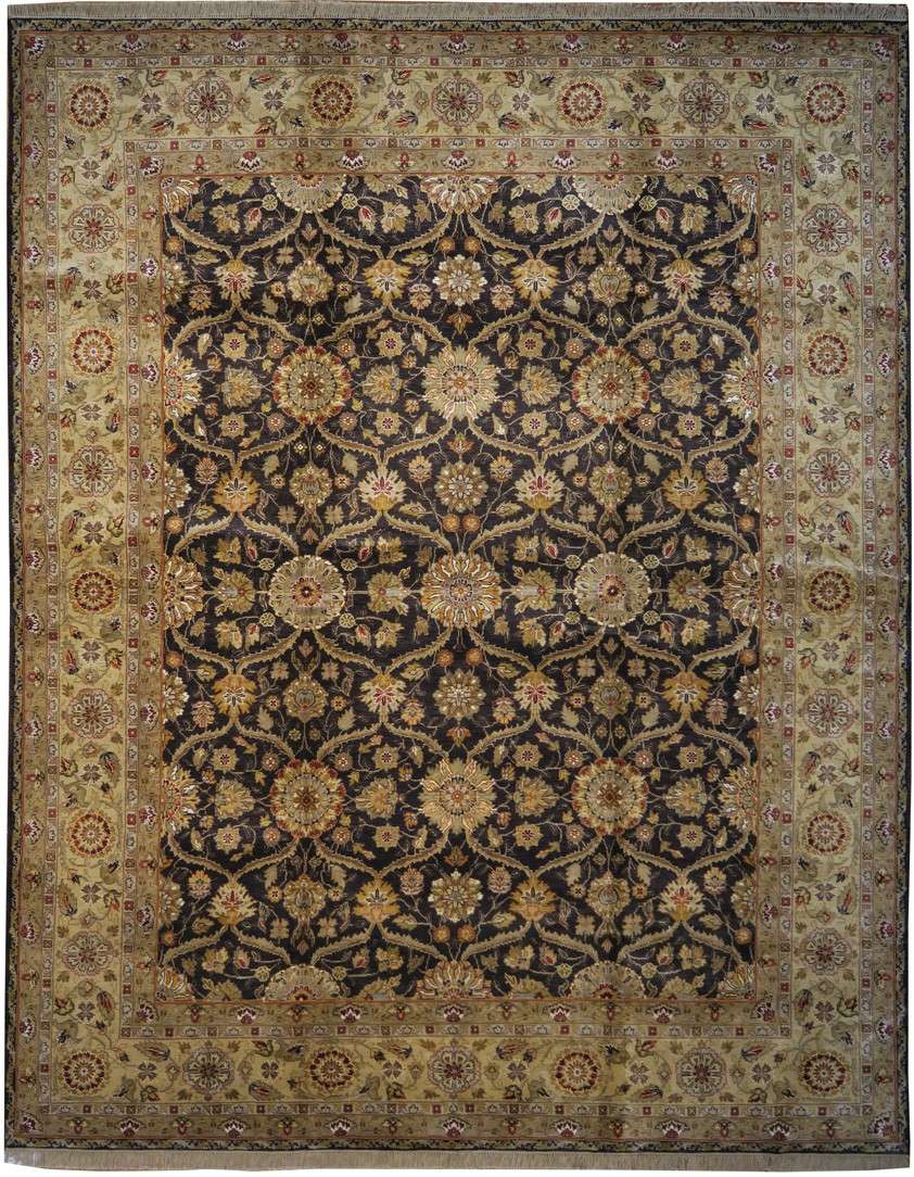 8' 0" x 10' 0" India Agra Rug image 0
