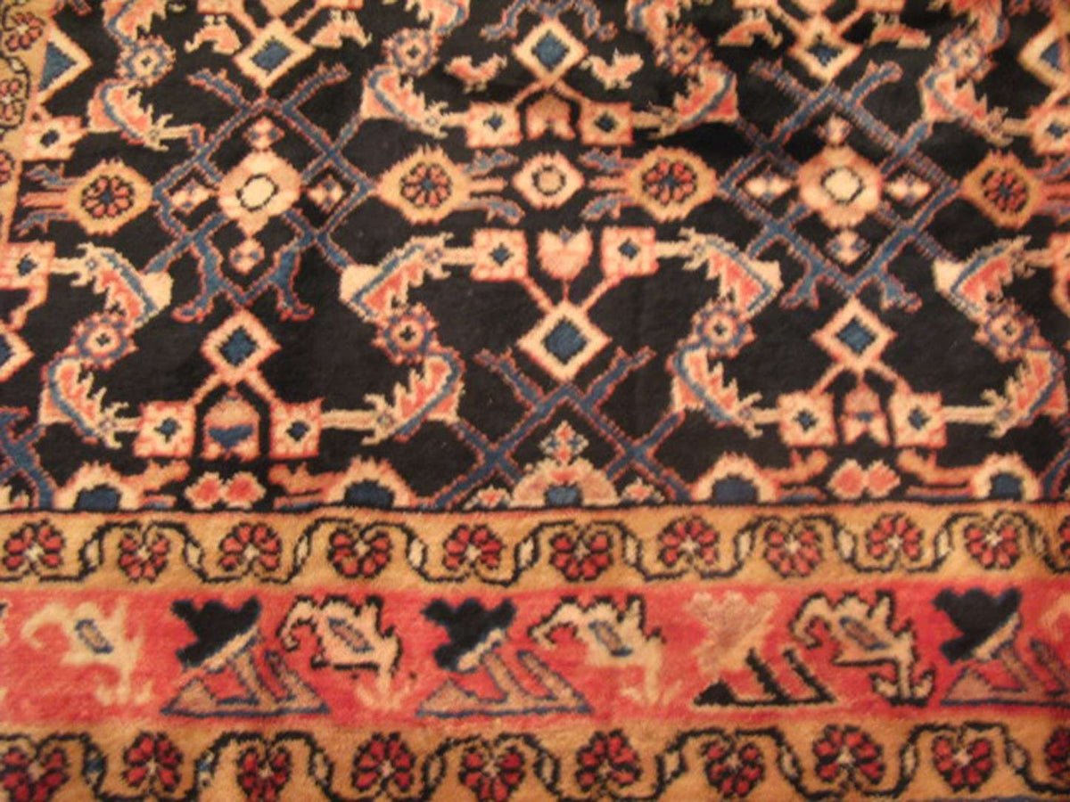 4' 3" x 9' 9" Persian Mahal Runner image 3