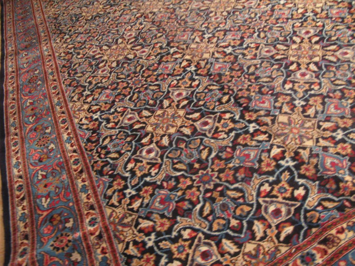 9' 1" x 12' 8" Persian Neyshabur Rug image 8