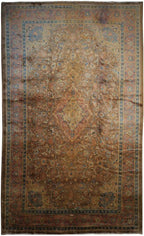 9' 8" x 16' 3" Persian Sarouk Rug image 0