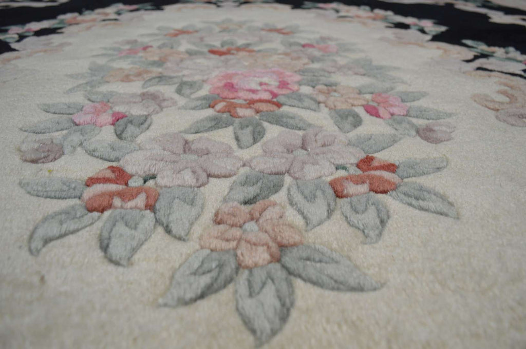 8' 0" x 10' 9" China Aubusson Rug image 4