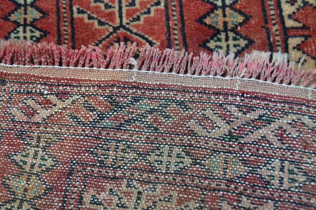 4' 0" x 6' 5" Persian Turkmen Rug image 12