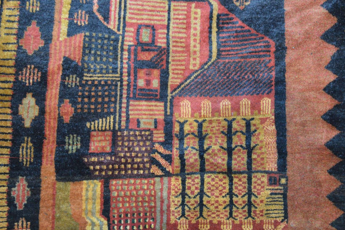 2' 8" x 4' 4" Afghanistan Belouch Rug image 10