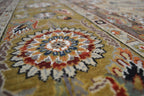 7' 9" x 8' 1" India Agra Rug image 6