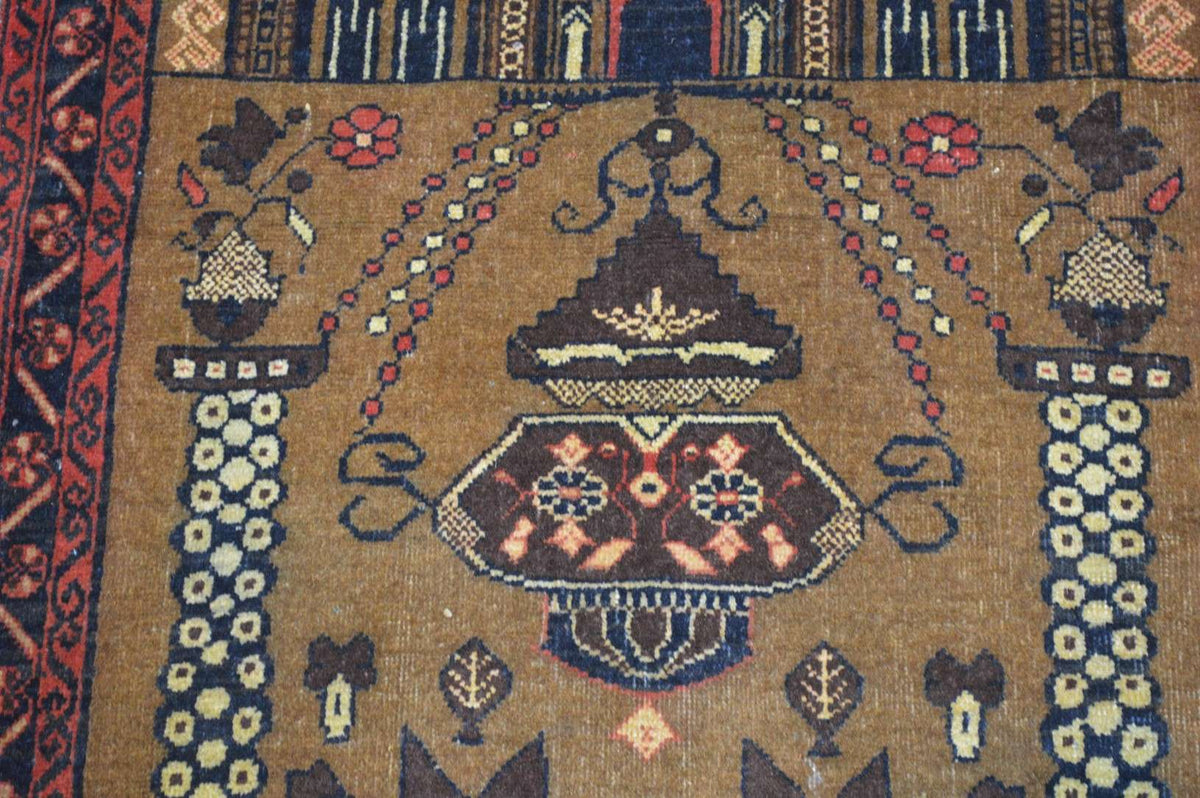 2' 7" x 4' 2" Afghanistan Belouch Rug image 4