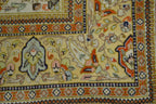 4' 8" x 6' 4" Persian Tabriz Rug image 10