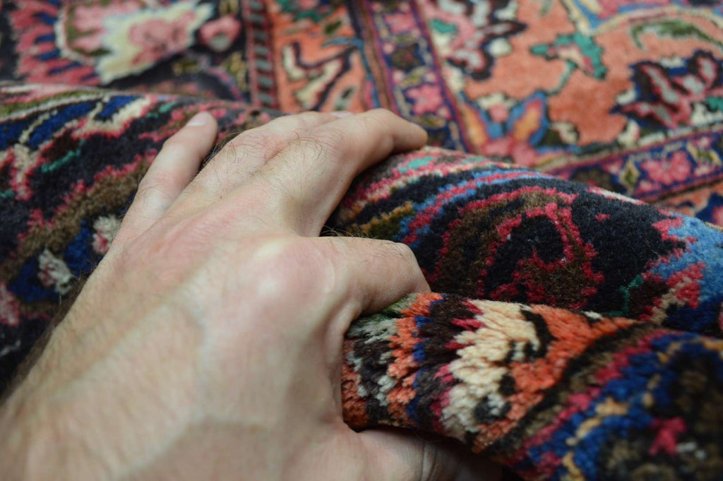 9' 8" x 11' 0" Persian Mashhad Rug image 11