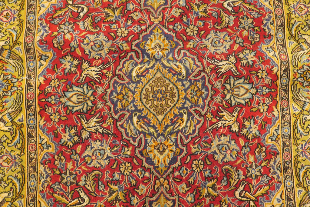 3' 4" x 4' 9" Persian Qoumsheh Rug image 9