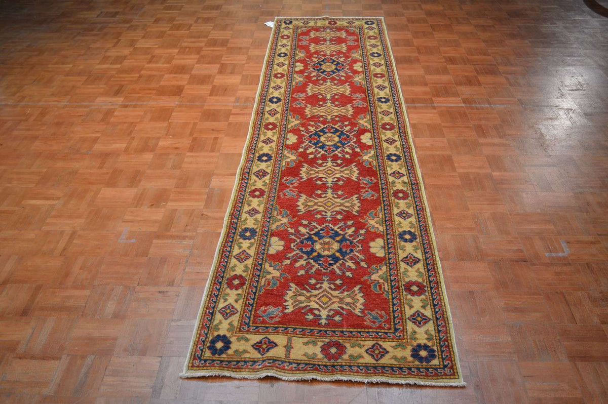 2' 7" x 10' 7" Pakistan Kazak Runner image 1