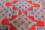 3' 4" x 12' 10" Vintage Sanandaj Runner image 6