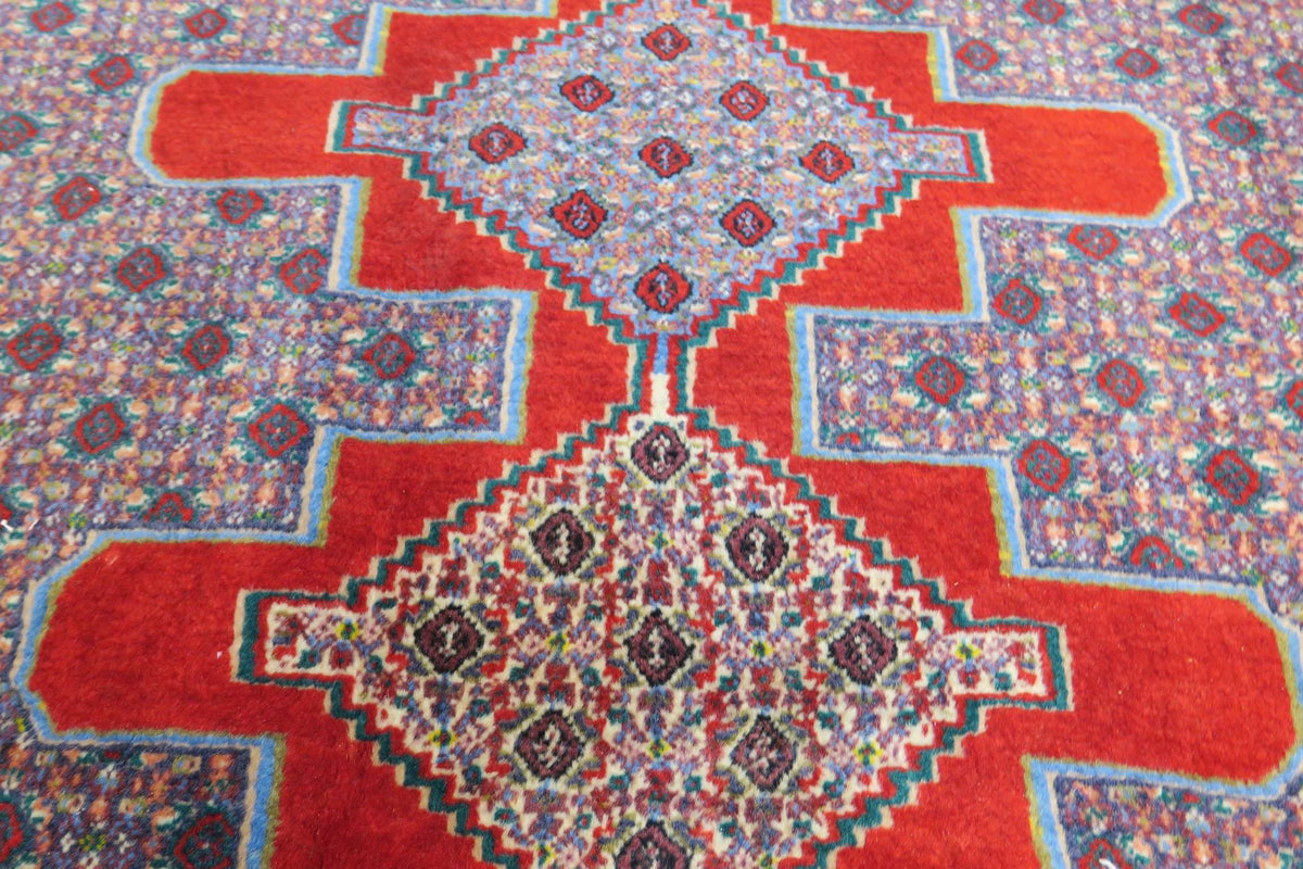 3' 4" x 12' 10" Persian Sanandaj Runner image 6