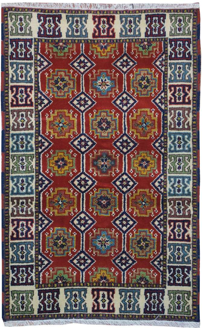 3' 0" x 5' 0" India Kazak Rug image 0