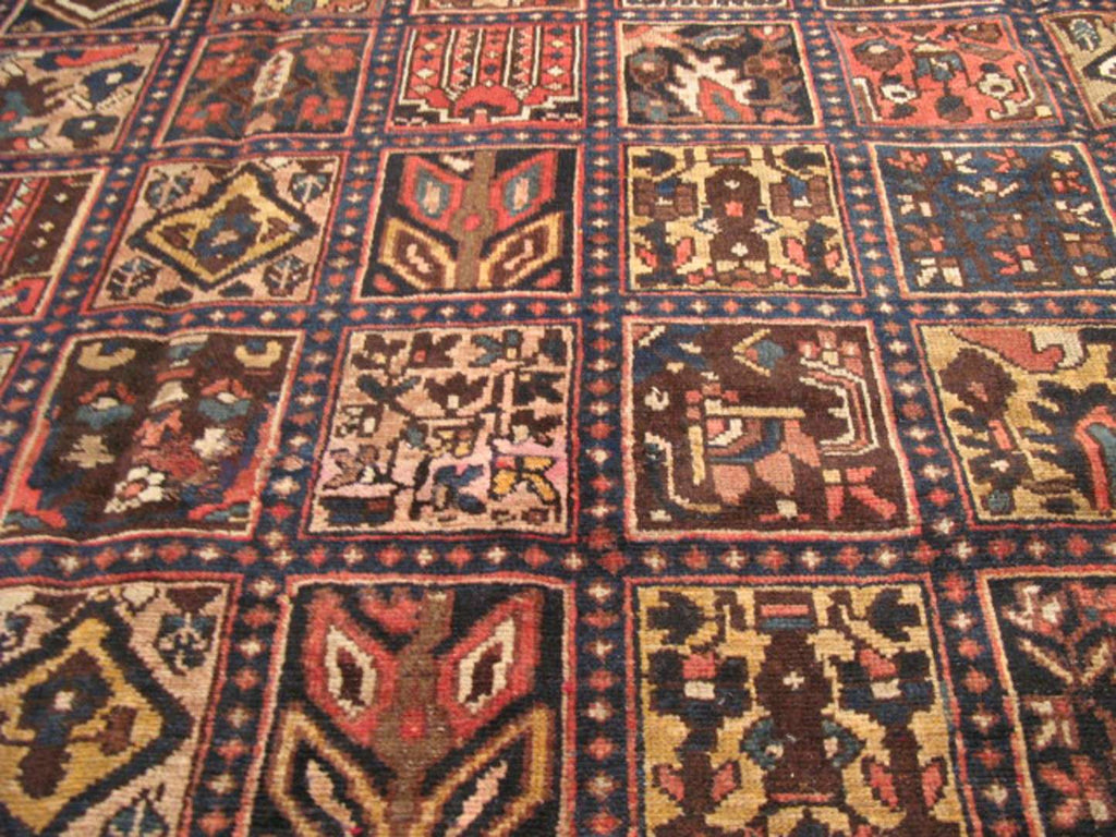 9' 2" x 11' 1" Persian Bakhtiari Rug image 10