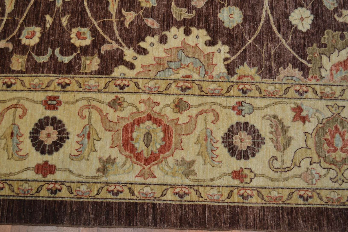 9' 0" x 11' 8" Pakistan Peshawar Rug image 7
