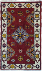 3' 0" x 5' 0" India Kazak Rug image 0