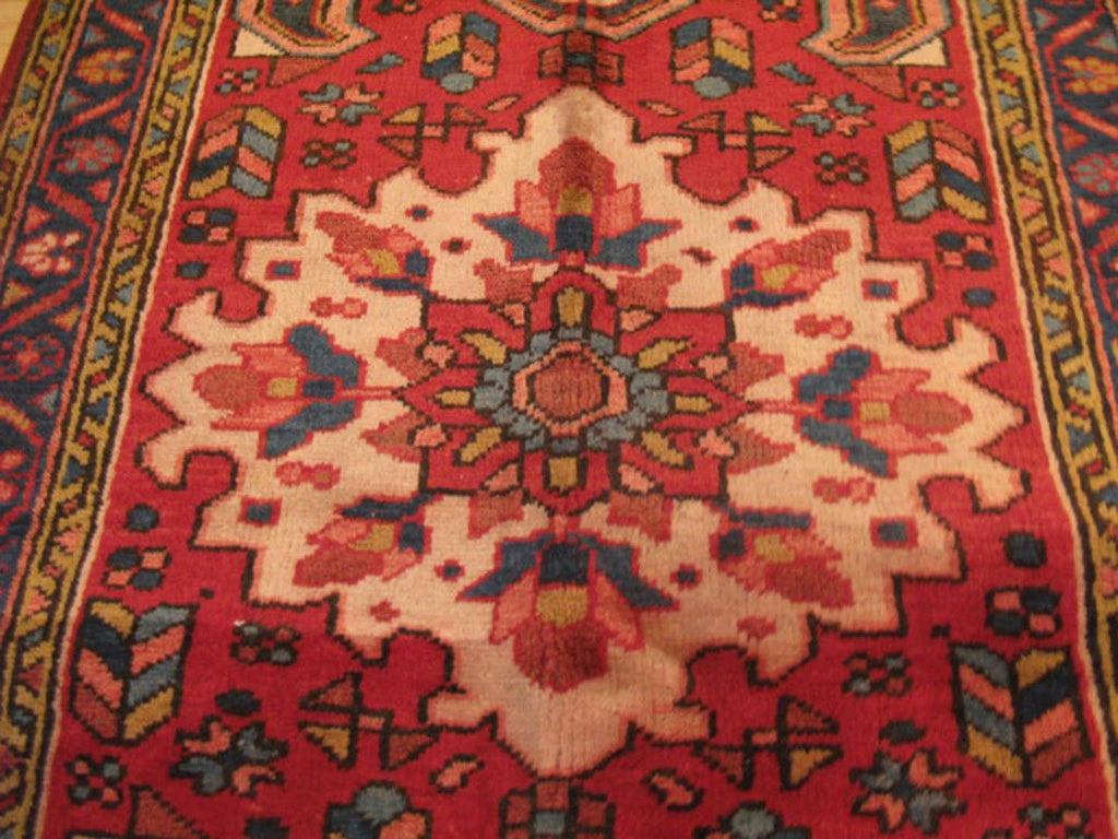 3' 4" x 10' 1" Persian Heriz Runner image 8