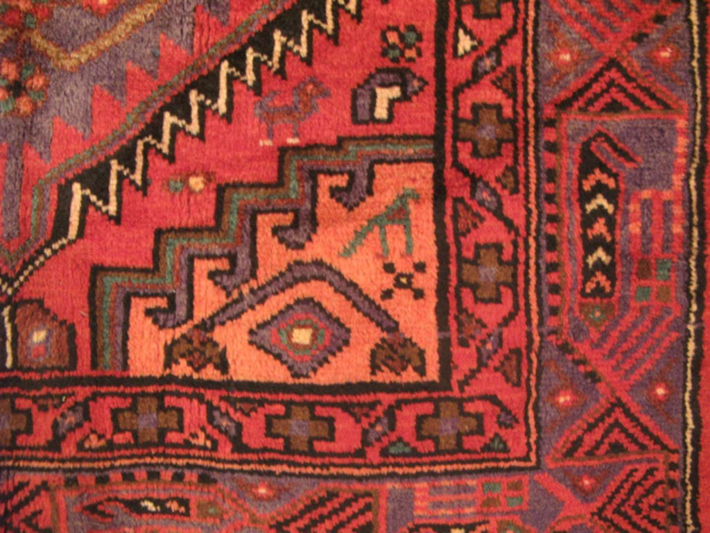 3' 5" x 10' 1" Persian Zanjan Runner image 9