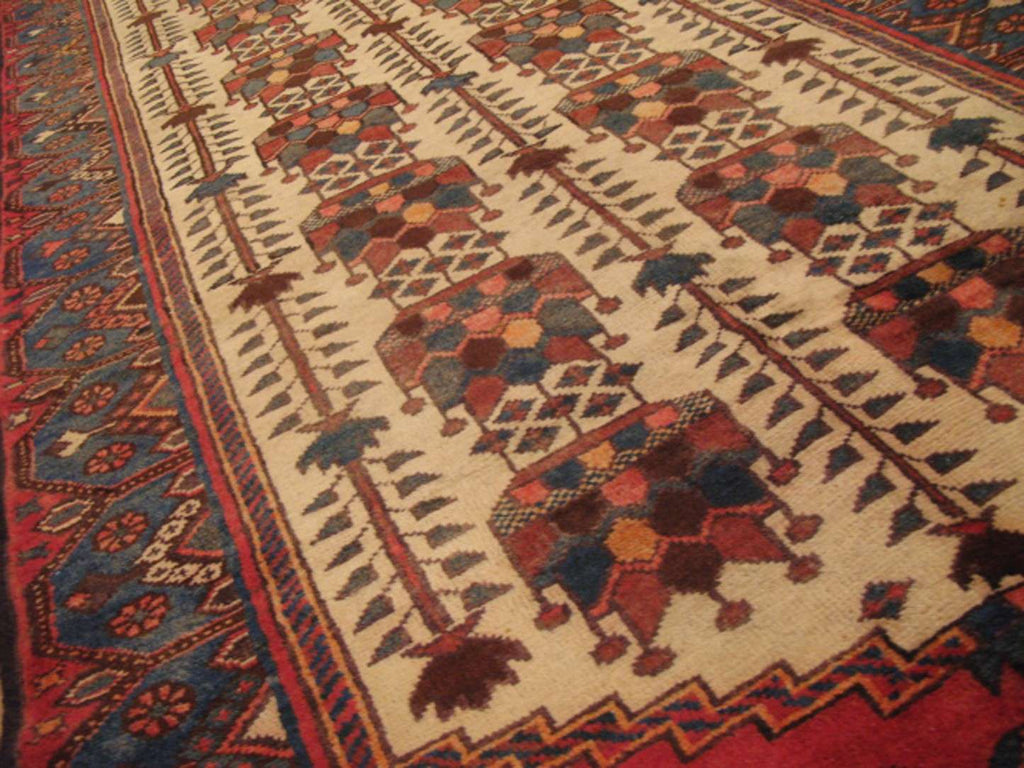 3' 8" x 9' 5" Persian Shahsavan Runner image 6