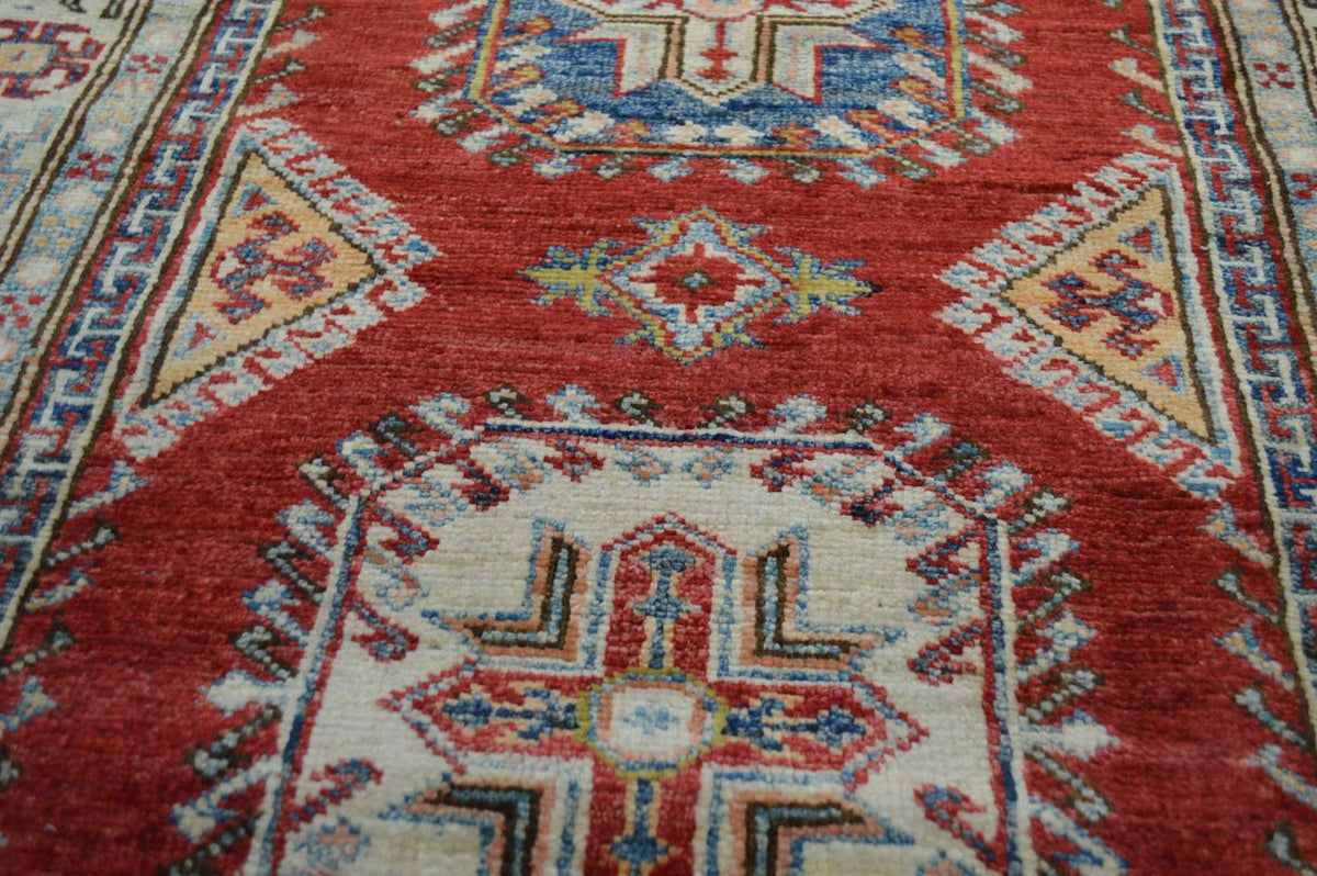 2' 9" x 10' 5" Pakistan Kazak Runner image 7