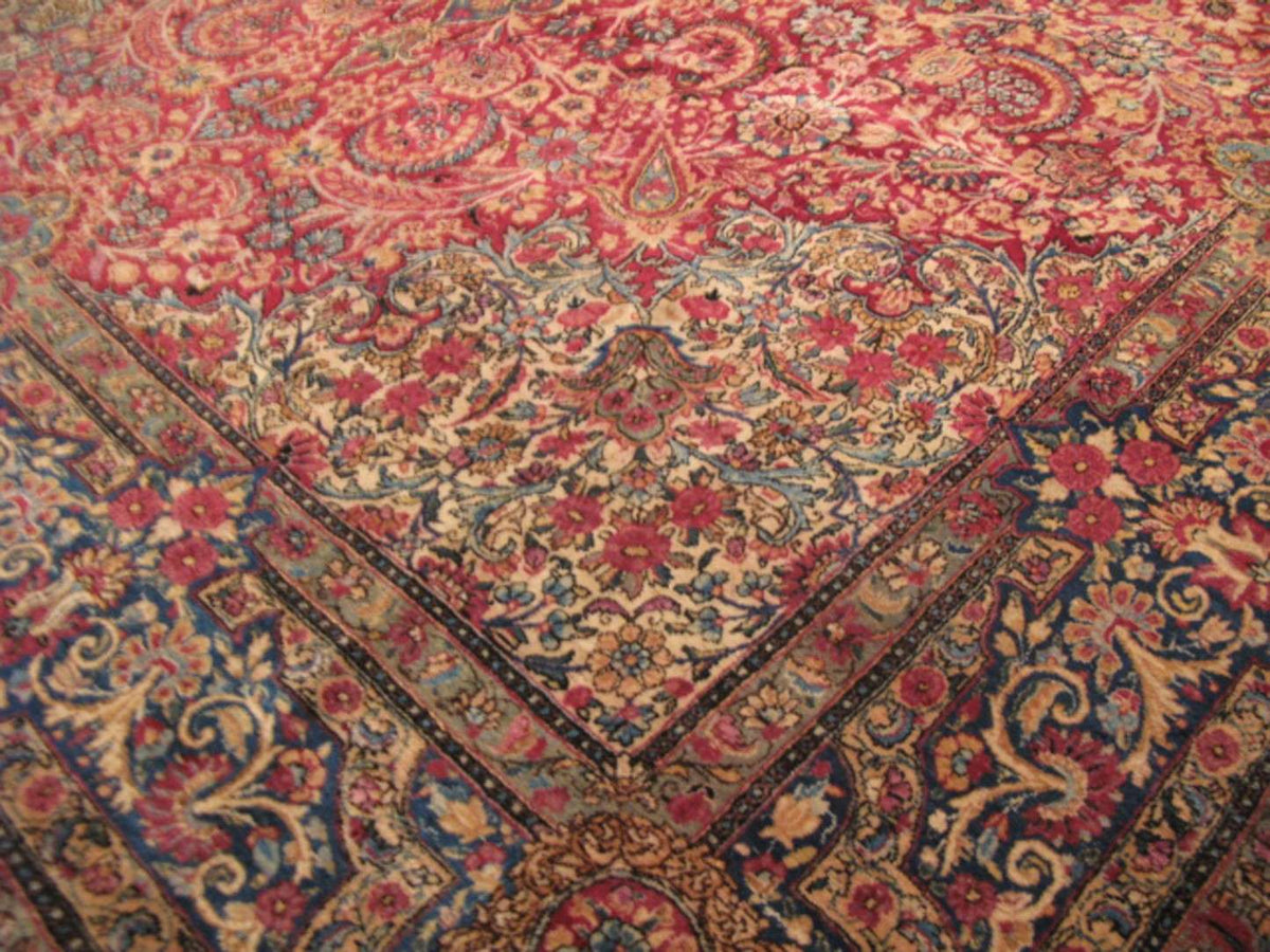 9' 2" x 13' 5" Vintage Lavar Rug image 7