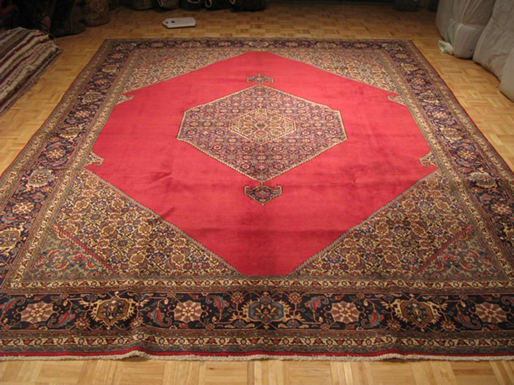 10' 1" x 12' 9" Persian Haji Jalili Rug image 1