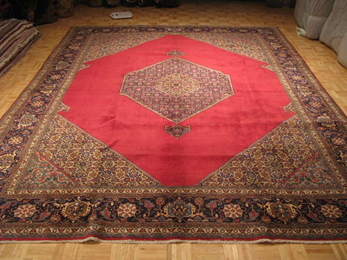 10' 1" x 12' 9" Persian Haji Jalili Rug image 1