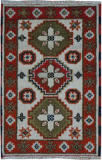 2' 0" x 3' 0" India Kazak Rug image 0