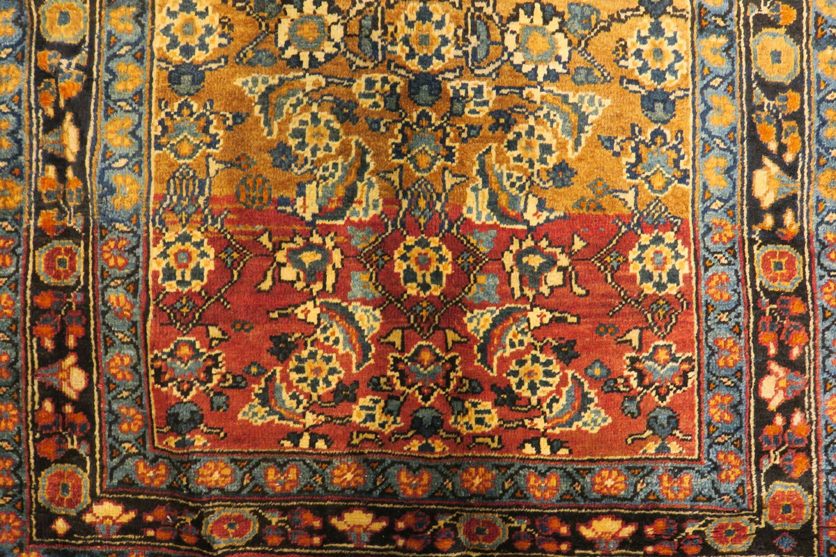 3' 3" x 13' 6" Persian Bijar Runner image 2
