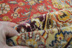 4' 1" x 6' 0" India Agra Rug image 11