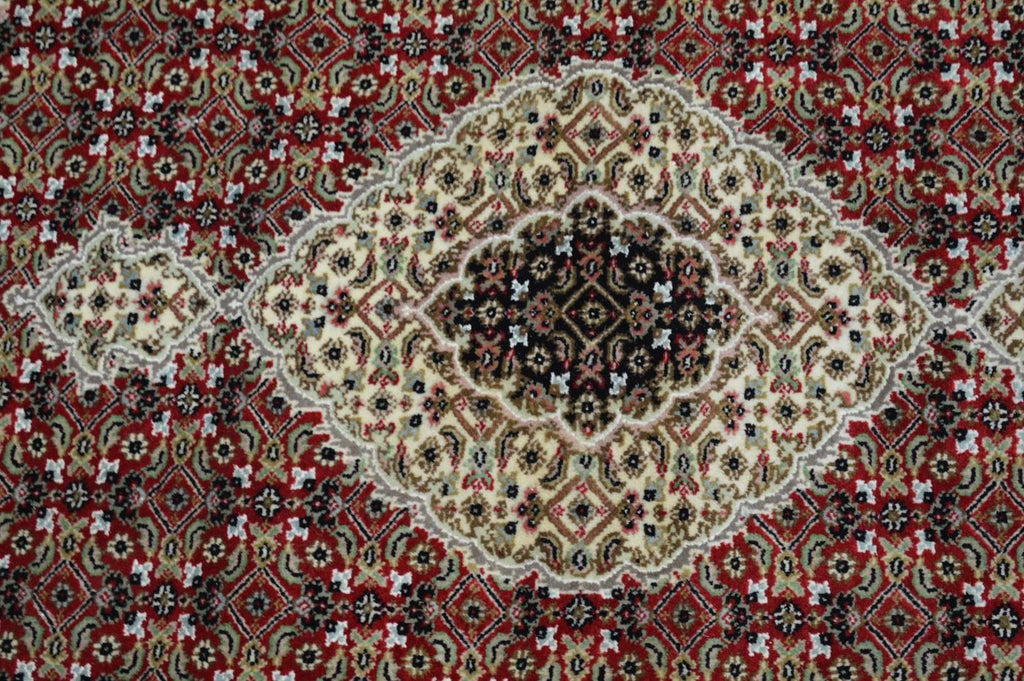 4' 0" x 6' 2" India Tabriz Rug image 5