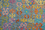 6' 8" x 9' 7" India Kilim Rug image 12