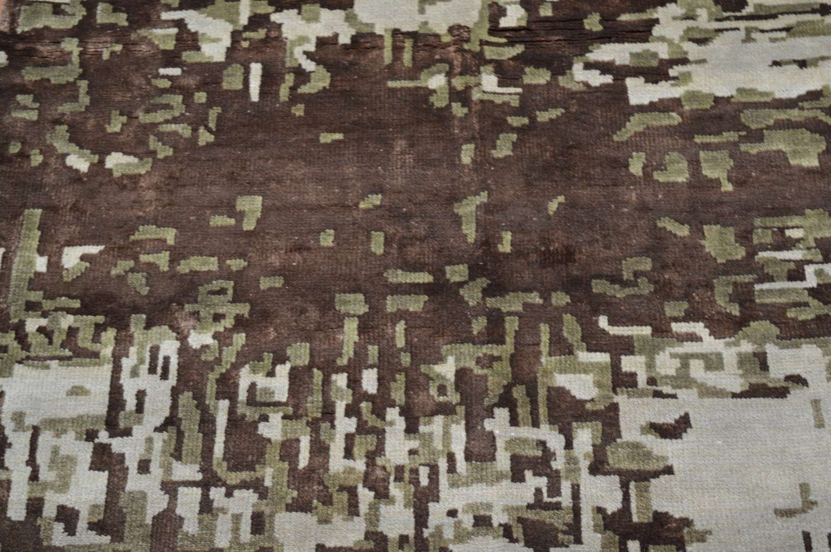 8' 0" x 9' 8" Tibetan Transitional Rug image 9