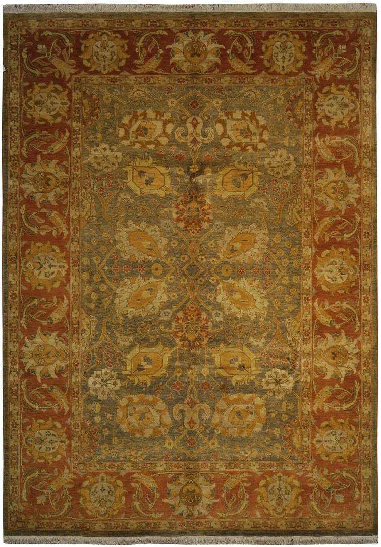 6' 1" x 8' 8" Pakistan Ottoman Rug image 0
