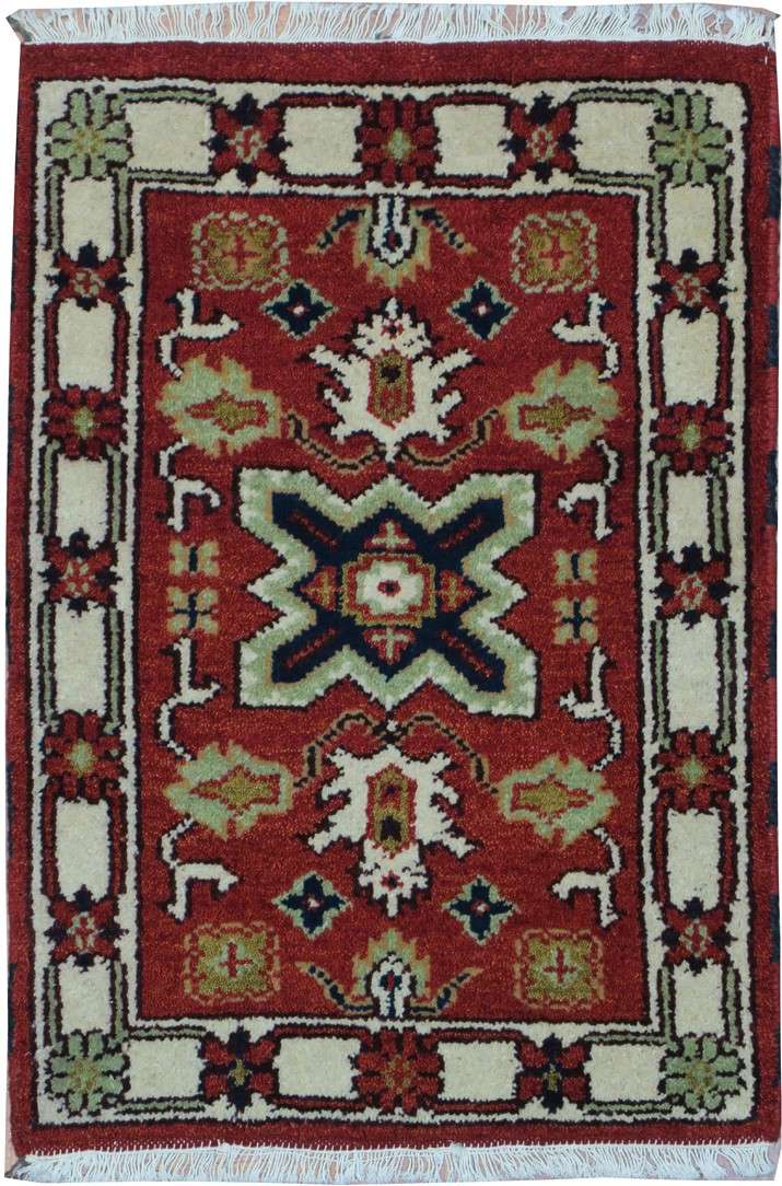 2' 0" x 3' 0" India Kazak Rug image 0