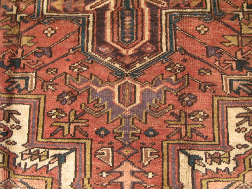 4' 7" x 7' 3" Persian Heriz Rug image 2