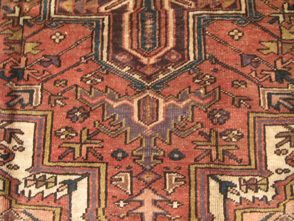4' 7" x 7' 3" Persian Heriz Rug image 2