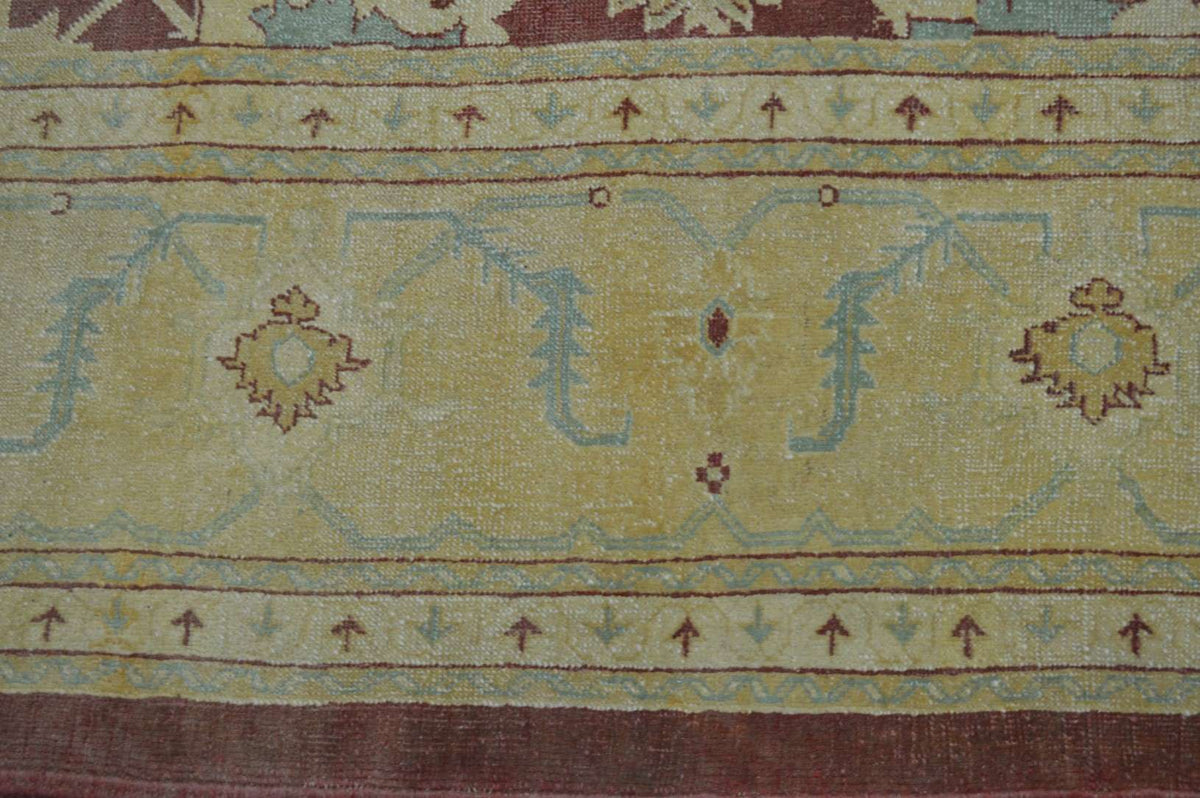 10' 1" x 13' 5" Turkish Oushak Rug image 3