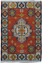 2' 0" x 3' 0" India Kazak Rug image 0
