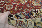 4' 0" x 5' 9" India Agra Rug image 11