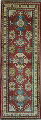 2' 1" x 6' 2" Pakistan Kazak Runner image 0