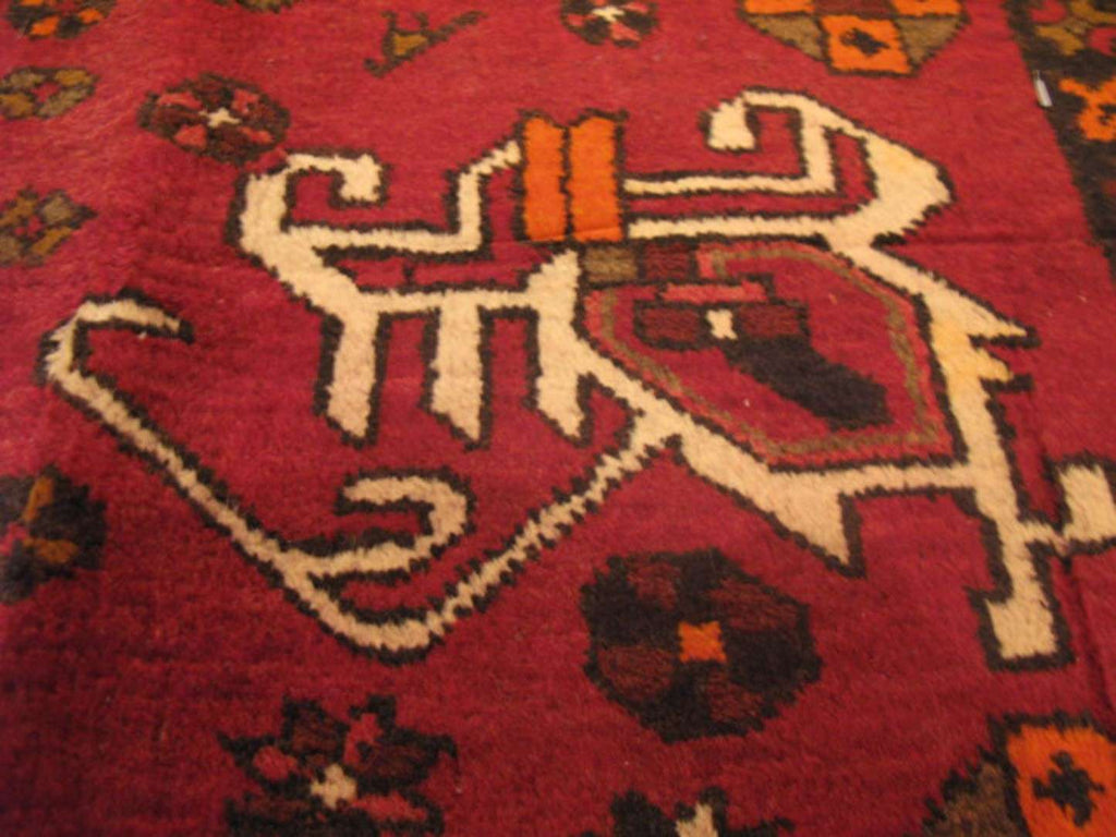 4' 6" x 14' 4" Persian Heriz Runner image 9
