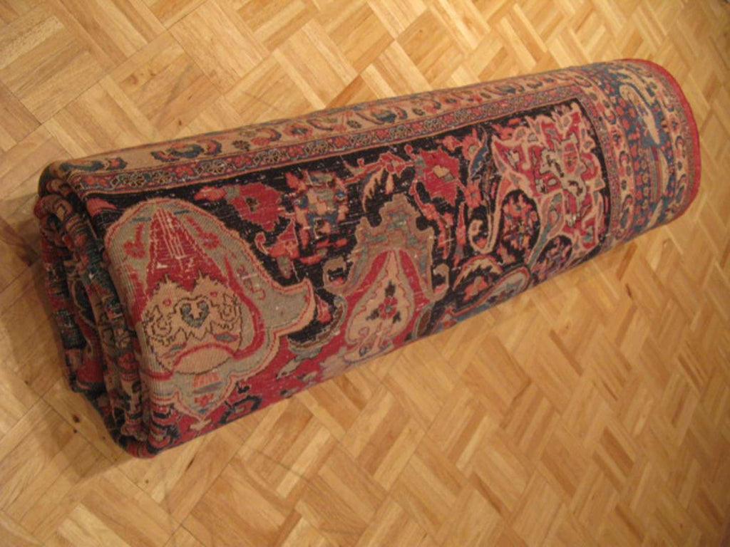 9' 5" x 12' 5" Persian Mashhad Rug image 11