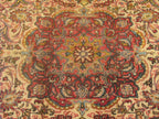 7' 0" x 10' 6" Persian Qum Rug image 3