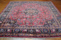 9' 8" x 11' 0" Persian Mashhad Rug image 1