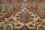8' 0" x 10' 0" India Serapi Rug image 3