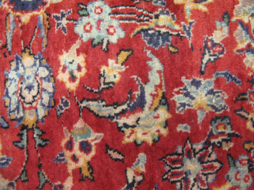 4' 7" x 6' 7" Persian Kashan Rug image 8