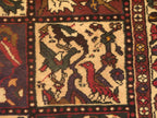 3' 1" x 12' 7" Persian Bakhtiari Runner image 7