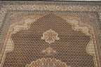6' 8" x 9' 8" India Tabriz Rug image 7
