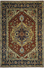 4' 0" x 6' 0" India Serapi Rug image 0